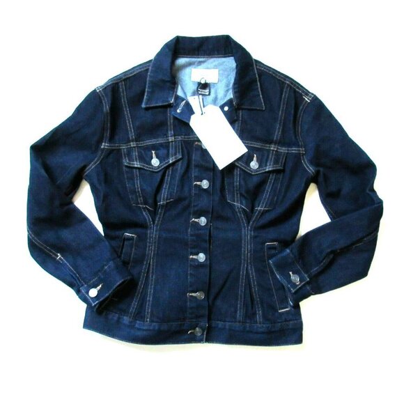 Current/Elliott Jackets & Blazers - NWT Current/Elliott The Corset Trucker in Hearst Denim Jean Jacket 0 / XS $328
